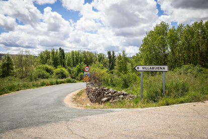 Carretera de Villabuena, prevista en  el Plan de Carreteras de la Diputación.