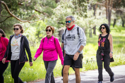 La Marcha de Asamis volvió a movilizar a Soria por la integración de las personas con discapacidad mental.