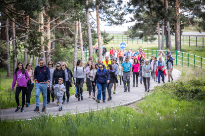 La Marcha de Asamis volvió a movilizar a Soria por la integración de las personas con discapacidad mental.