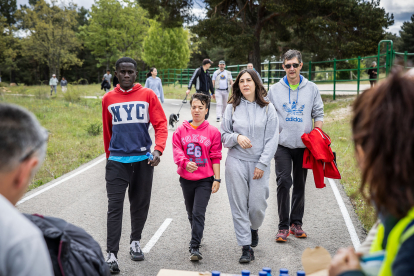 La Marcha de Asamis volvió a movilizar a Soria por la integración de las personas con discapacidad mental.