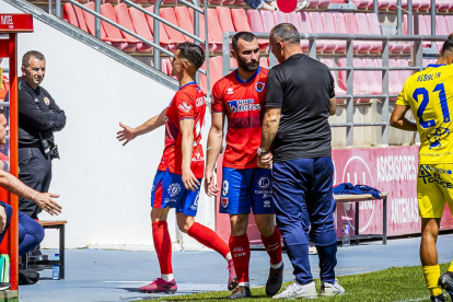 Lupu podría superar los 18 goles que firmaba con la camiseta del Numancia su entrenador Javi Moreno hace 25 años.