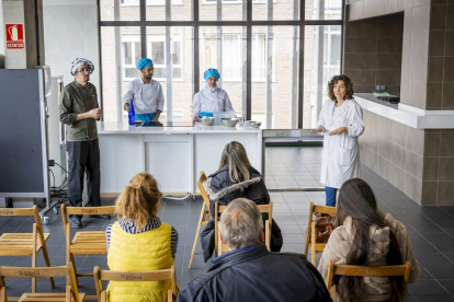 Los alumnos del CIFP La Merced hicieron la demostración