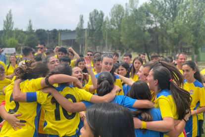 Celebración del título copero de las sanestebeñas.