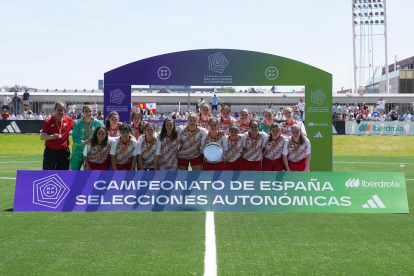 Castilla y León logró una brillante segunda plaza en el Nacional cadete con tres sorianas en el once inicial.