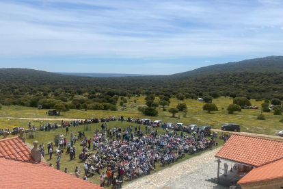 Buen día en el santuario de Las Fraguas