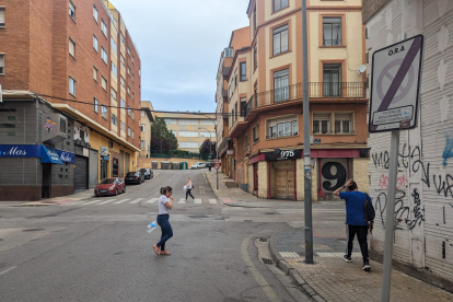 imagen de la calle en la que tuvo lugar la agresión en Soria.