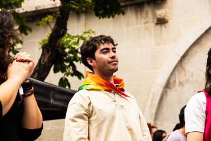 Celebración del Orgullo Gay en la plaza San Clemente.