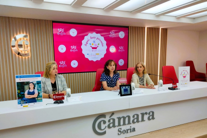 Presentación de 'Aquí hay Premio', la campaña para fomentar las compras en Soria.