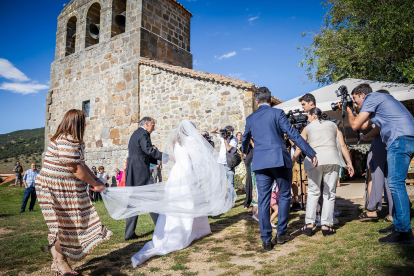 Verónica Urquijo y Roberto Truque se dan el 'Sí, quiero' en Soria.