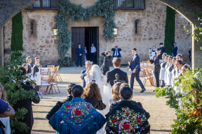 Verónica Urquijo y Roberto Truque se dan el 'Sí, quiero' en Soria.