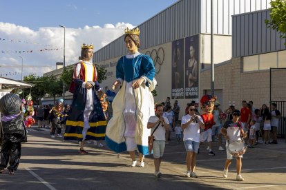 Los niños disfrutan de los juegos del Grand Prix