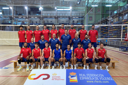 La selección española concentrada en Guadalajara
