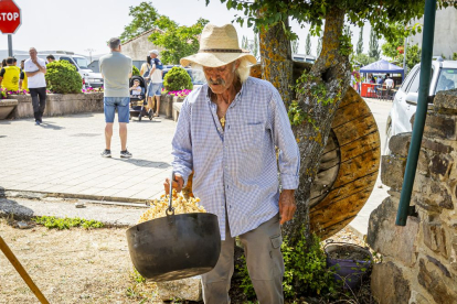 Almarza tuvo sus calles llenas de visitantes toda la jornada