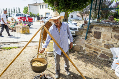 Almarza tuvo sus calles llenas de visitantes toda la jornada