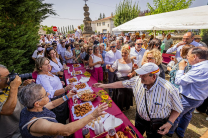 Almarza tuvo sus calles llenas de visitantes toda la jornada