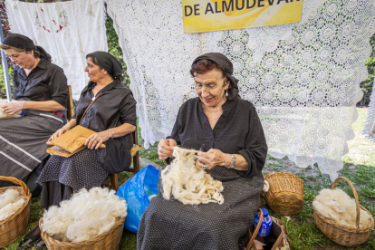 Almarza tuvo sus calles llenas de visitantes toda la jornada