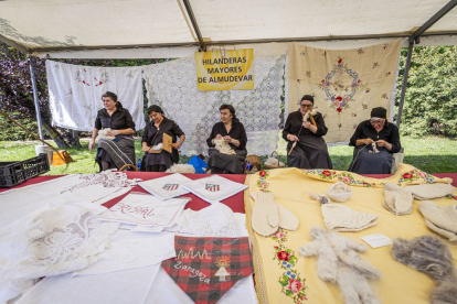 Almarza tuvo sus calles llenas de visitantes toda la jornada