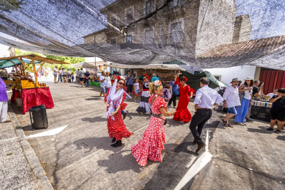 Almarza tuvo sus calles llenas de visitantes toda la jornada