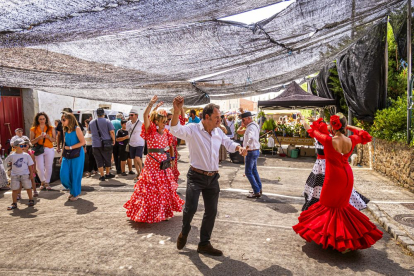 Almarza tuvo sus calles llenas de visitantes toda la jornada