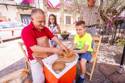 Almarza tuvo sus calles llenas de visitantes toda la jornada