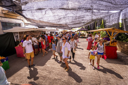 Almarza tuvo sus calles llenas de visitantes toda la jornada