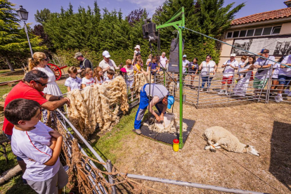 Almarza tuvo sus calles llenas de visitantes toda la jornada