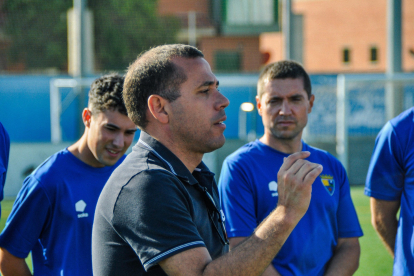 Quique García, director deportivo del C.D. Teruel, rival del Numancia este miércoles en Ólvega