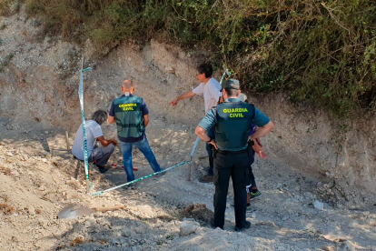 Trabajos en Villasayas en septiembre de 2023