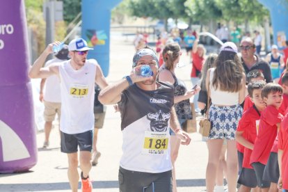 El calor fue protagonista en la mañana atlética en Abejar.