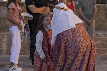 Los actores se encontraban en los principales monumentos de Soria