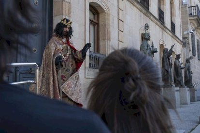 Los actores se encontraban en los principales monumentos de Soria