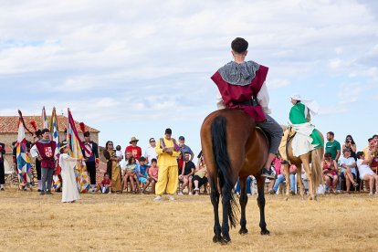 Iruecha revive un año más su Soldadesca en el marco de las fiestas de la Virgen de la Cabeza.