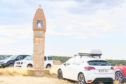 Iruecha revive un año más su Soldadesca en el marco de las fiestas de la Virgen de la Cabeza.