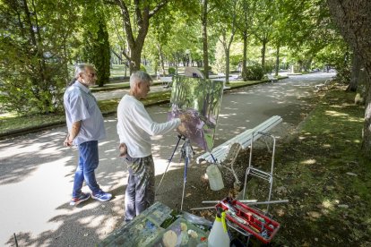 Los pintores plasmaron Soria en sus lienzos