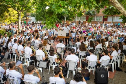 Concierto de la Banda Municipal de Soria en la Barriada.