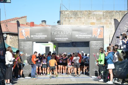 El espectáculo del trail tuvo lugar este domingo en Duruelo.