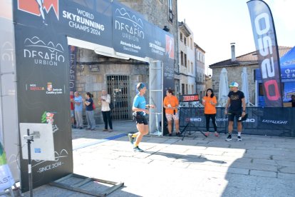 El espectáculo del trail tuvo lugar este domingo en Duruelo.