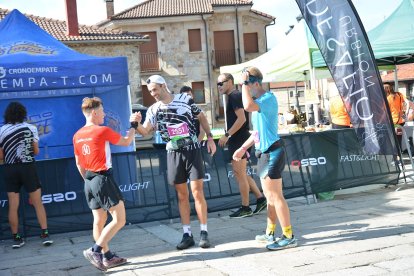 El espectáculo del trail tuvo lugar este domingo en Duruelo.