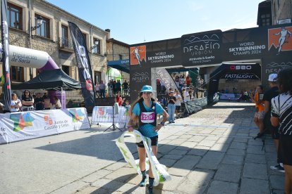 El espectáculo del trail tuvo lugar este domingo en Duruelo.