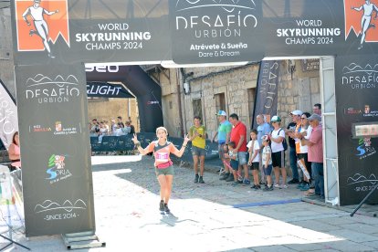 El espectáculo del trail tuvo lugar este domingo en Duruelo.