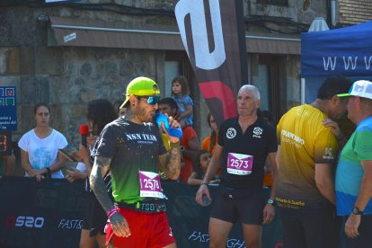 El espectáculo del trail tuvo lugar este domingo en Duruelo.