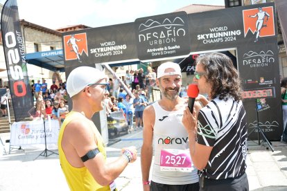 El espectáculo del trail tuvo lugar este domingo en Duruelo.