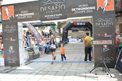 El espectáculo del trail tuvo lugar este domingo en Duruelo.