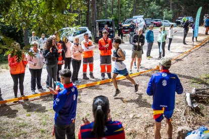 La comarca de pinares disfruta de la carrera más exigente