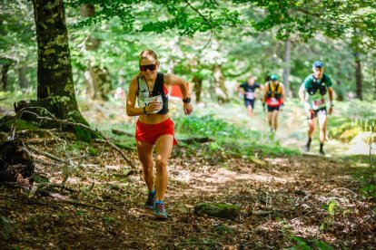 Los atletas cerraron este domingo el Mundial de Skyrunning de Soria con un recorrido de 37 kilómetros por algunos de los bosques más bellos de España.