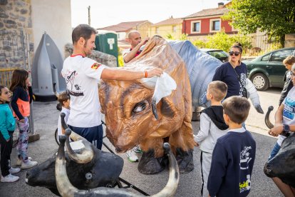 Los peques de la localidad se lo han pasado en grande con esta actividad