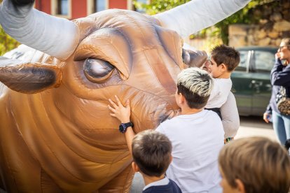 Los peques de la localidad se lo han pasado en grande con esta actividad