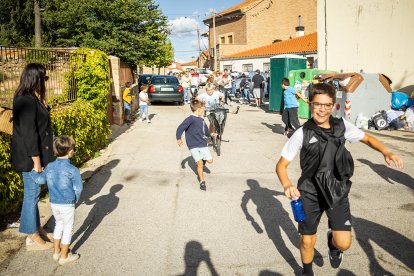 Los peques de la localidad se lo han pasado en grande con esta actividad