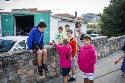 Los peques de la localidad se lo han pasado en grande con esta actividad