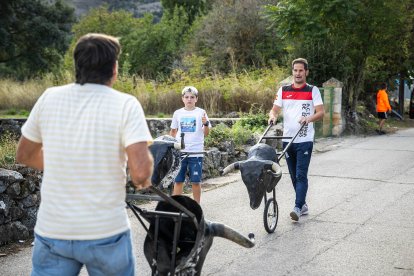 Los peques de la localidad se lo han pasado en grande con esta actividad